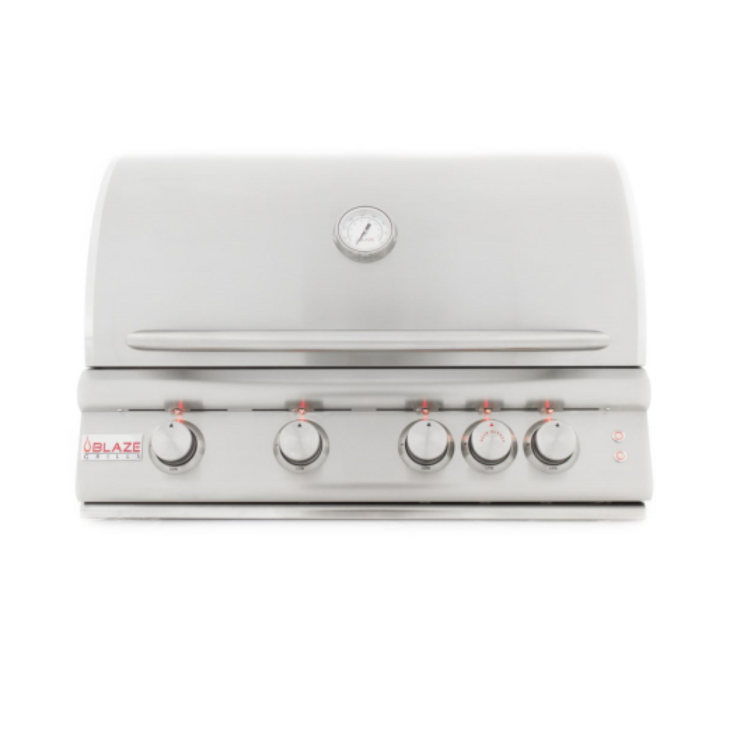 Blaze 32-Inch 4-Burner LTE Built-In Gas Grill with Rear Burner and Built-in Lighting System