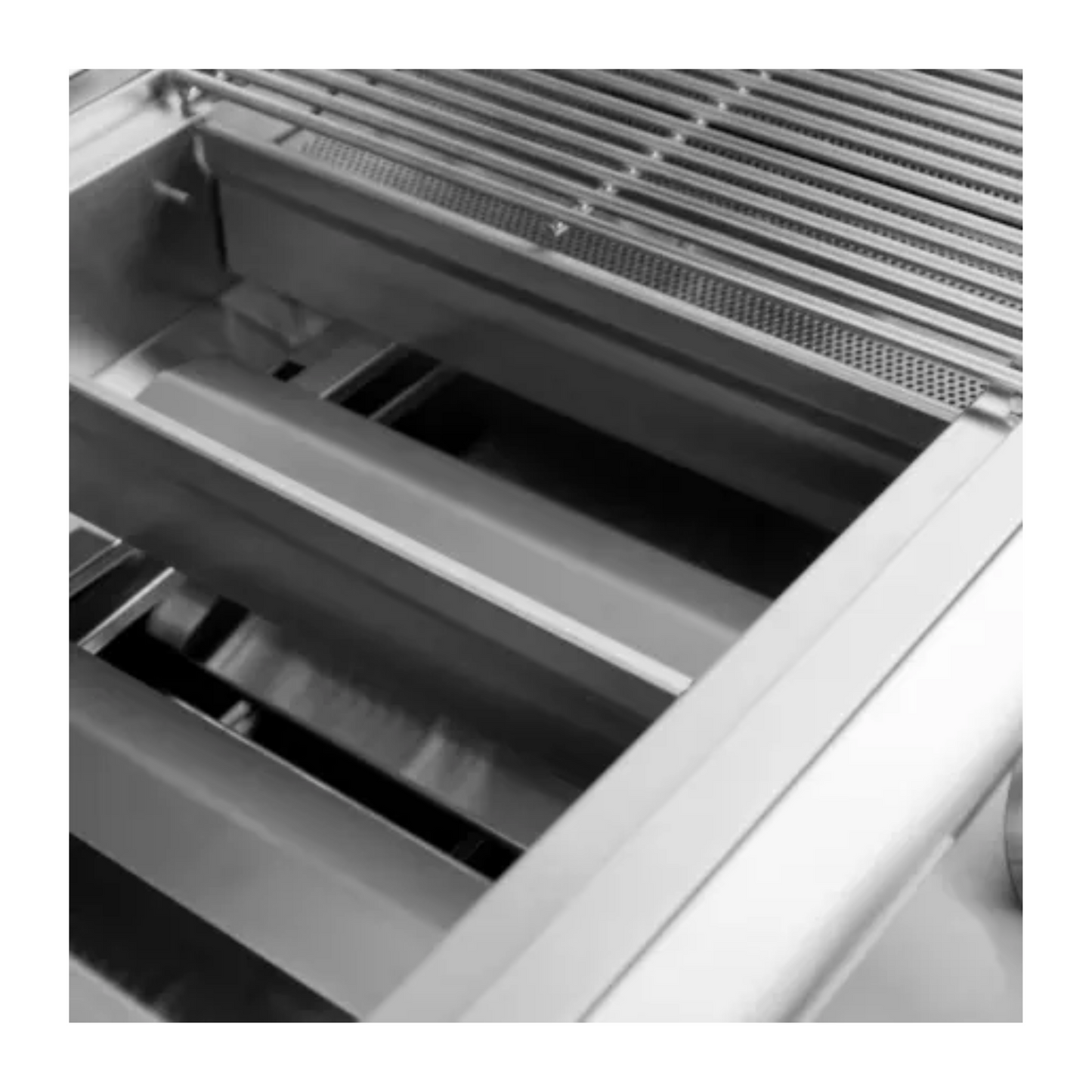 Blaze 32-Inch 4-Burner LTE Built-In Gas Grill with Rear Burner and Built-in Lighting System