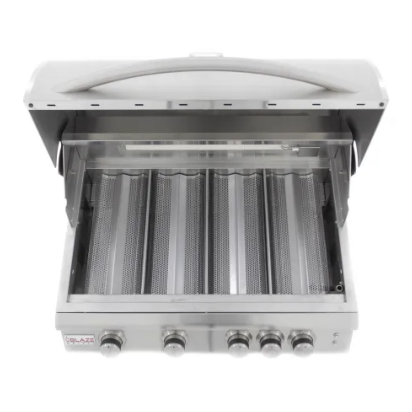 Blaze 32-Inch 4-Burner LTE Built-In Gas Grill with Rear Burner and Built-in Lighting System