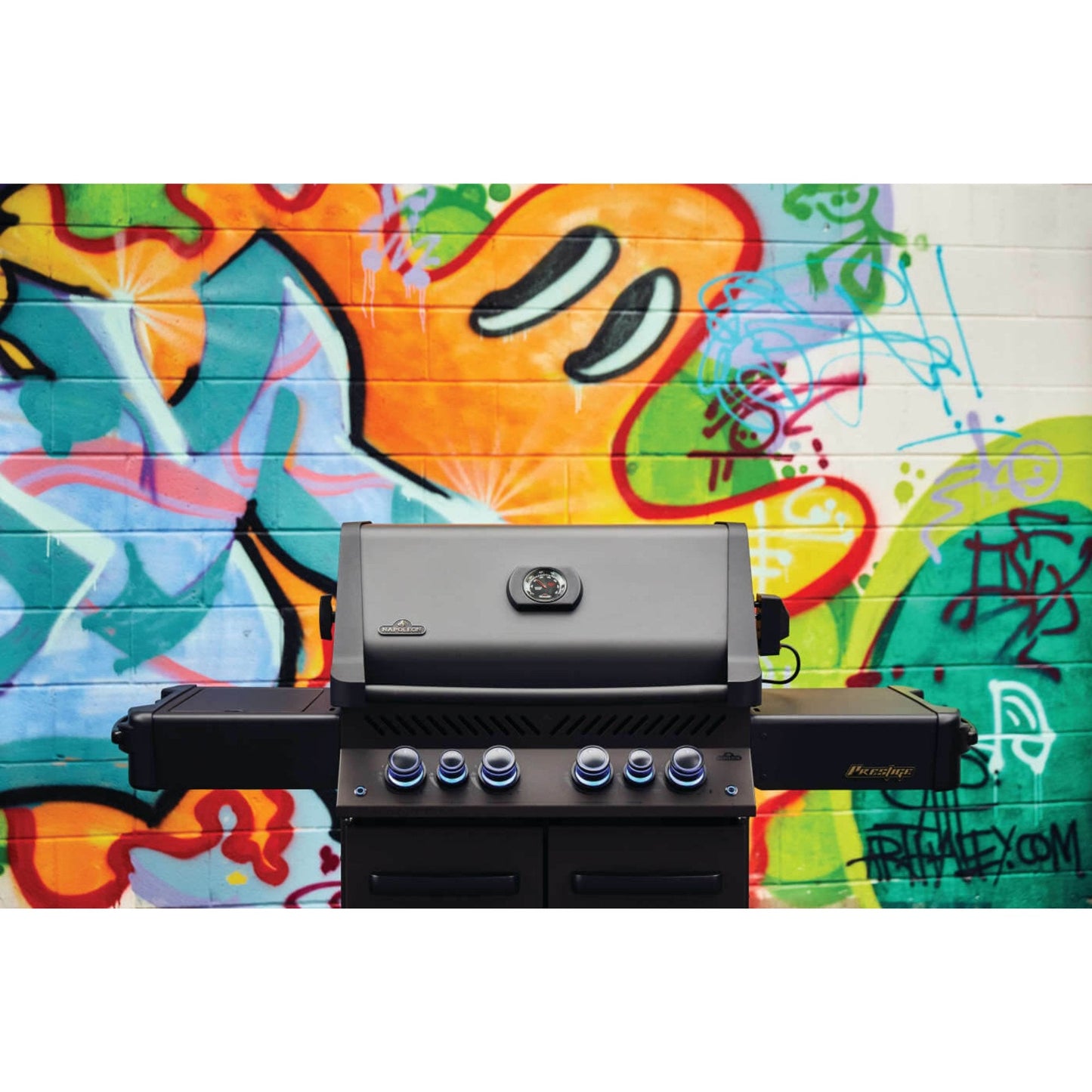 Napoleon Phantom Prestige 500 RSIB Freestanding Gas Grill w/ Infrared Side and Rear Burners