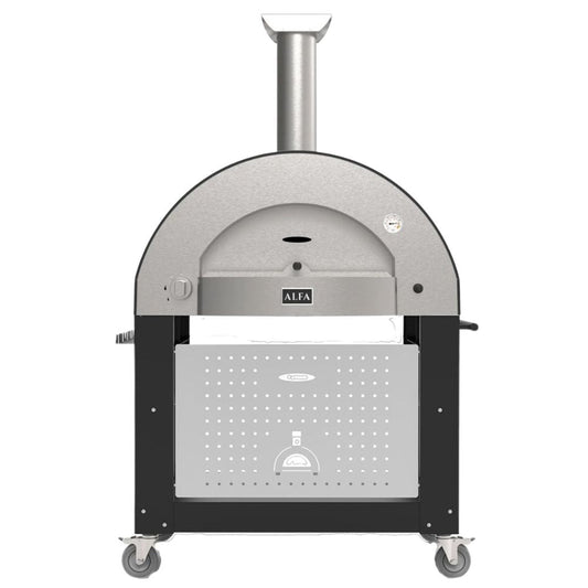 Alfa Classico 4 Pizze Freestanding Grey Gas Pizza Oven