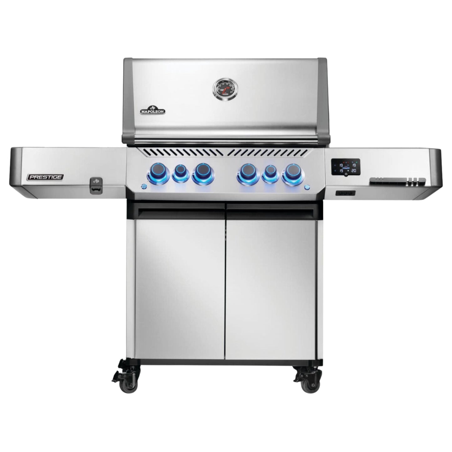 Napoleon New Prestige® 500 Connected RSIB Freestanding Gas Grill w/ Infrared Side and Rear Burner