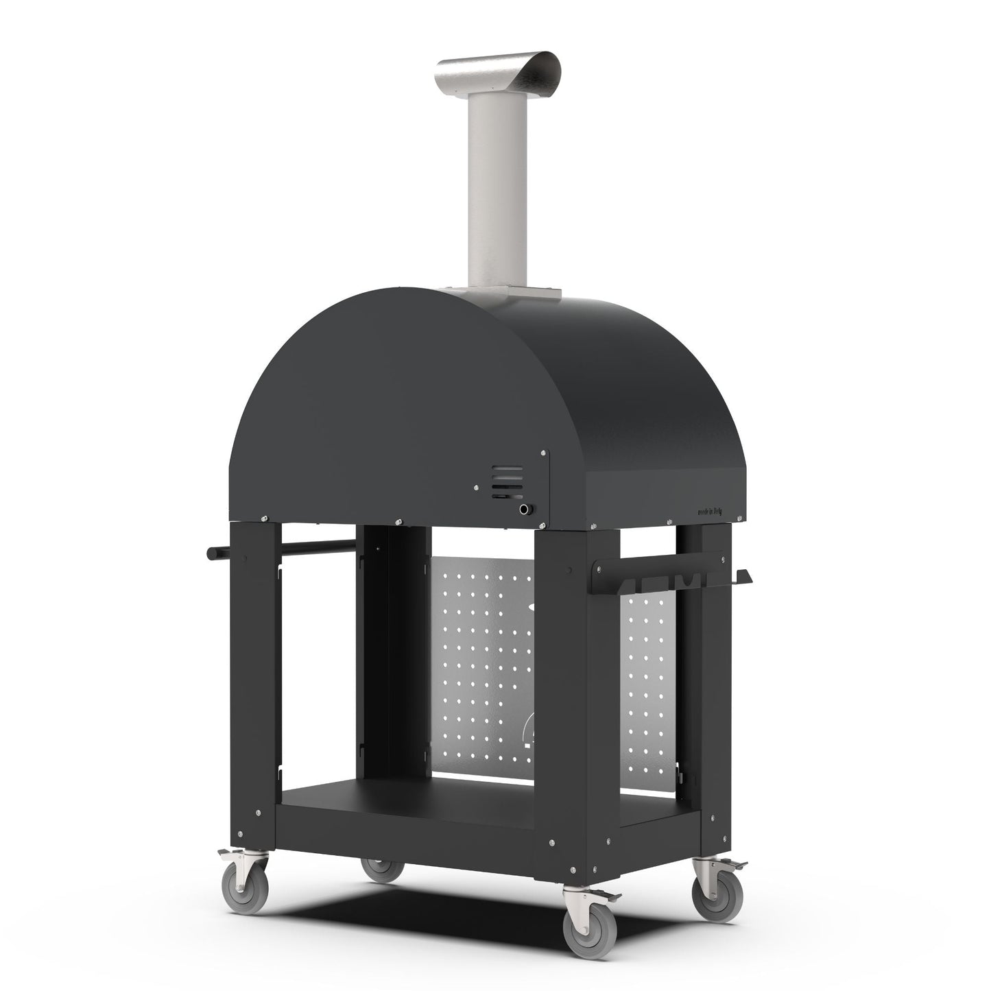 Alfa Classico 2 Pizze Freestanding Grey Pizza Oven
