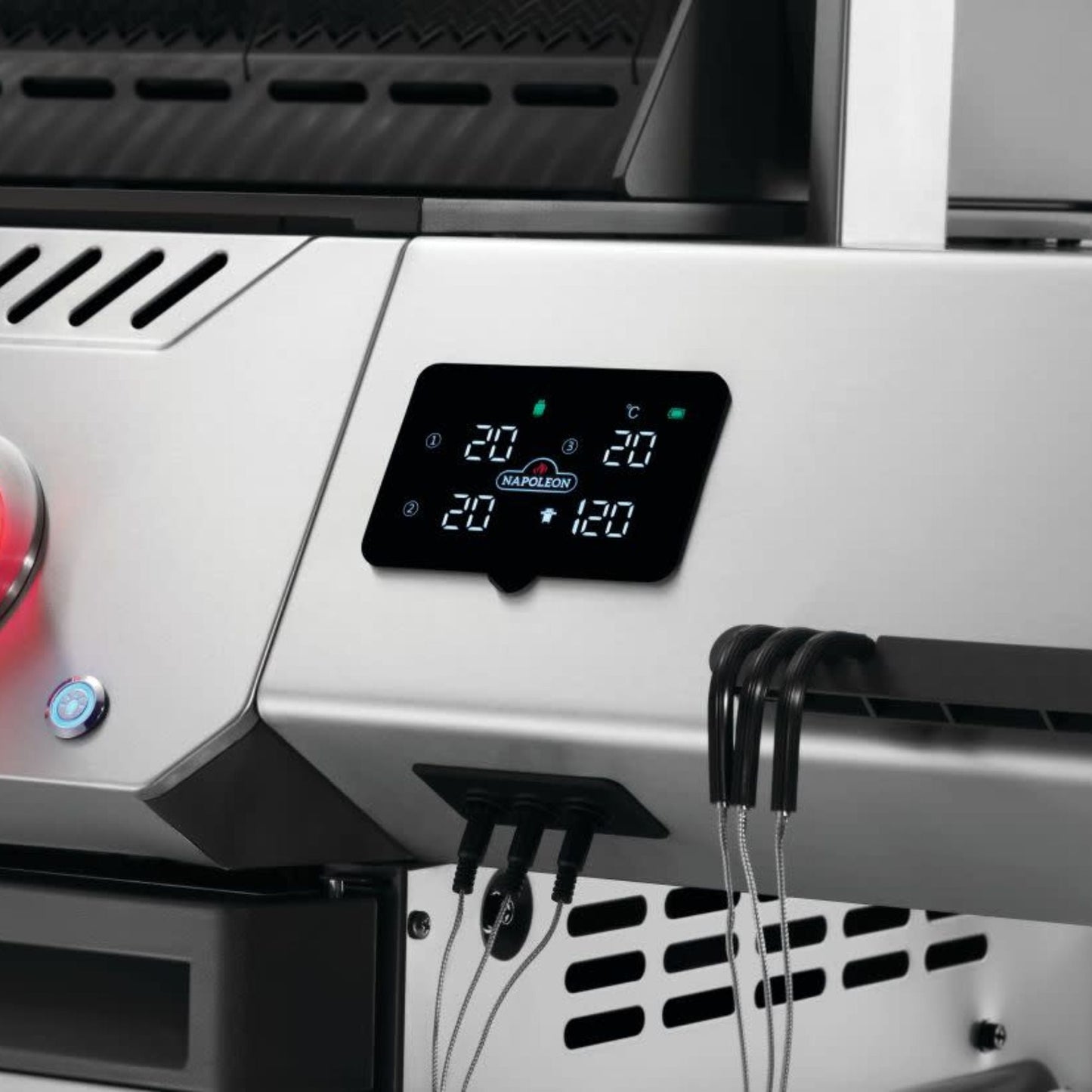 Napoleon New Prestige® 500 Connected RSIB Freestanding Gas Grill w/ Infrared Side and Rear Burner